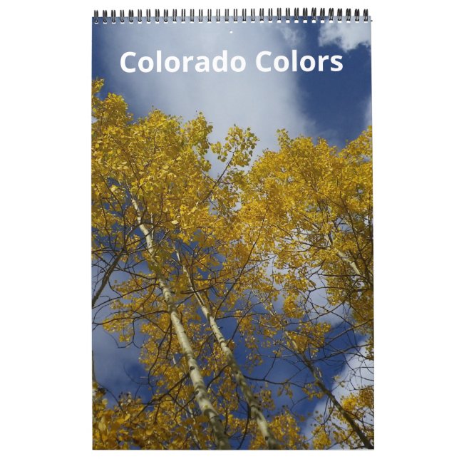 Colorado Höst färger 18-månaders kalender (Omslag)