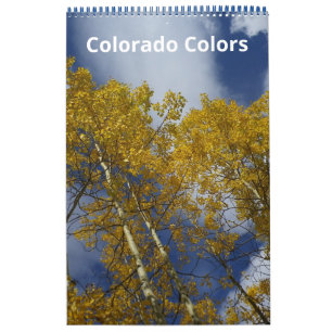 Colorado Höst färger 18-månaders kalender