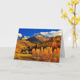 Colorado höst kort