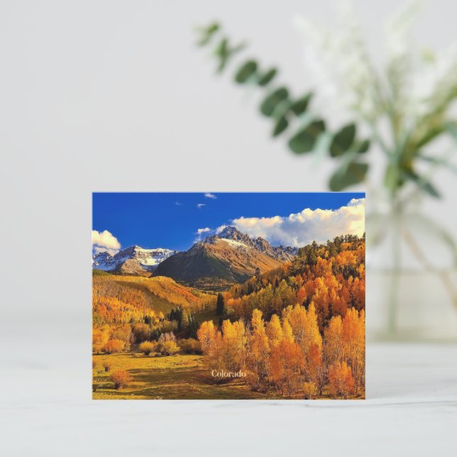 Colorado höst vykort (Stående Fram)