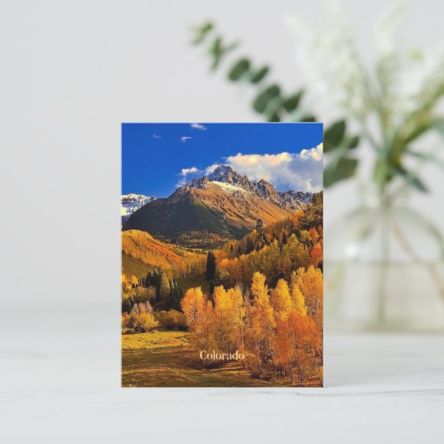 Colorado höst vykort (Stående Fram)