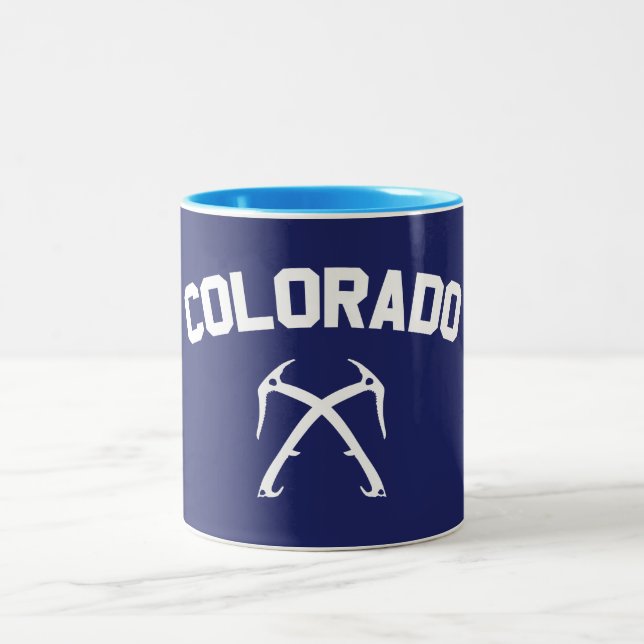 Colorado Ice klättring Två-Tonad Mugg (Center)