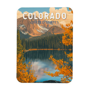 Colorado Illustration Resa Konst Vintage Magnet