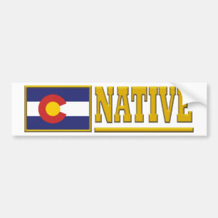 Colorado inföding bildekal