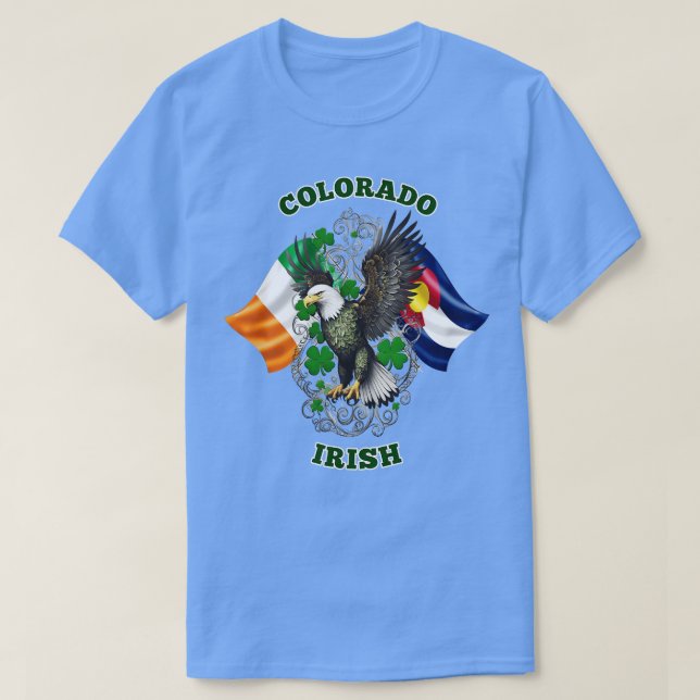 Colorado Irish T Shirt (Design framsida)