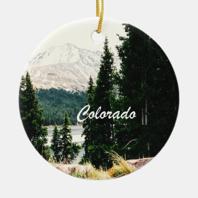 Colorado Julgransprydnad Keramik (Framsidan)
