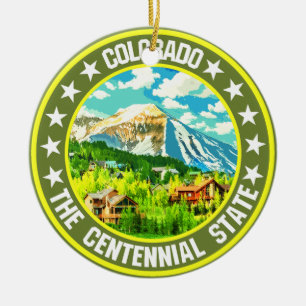 Colorado Julgransprydnad Keramik