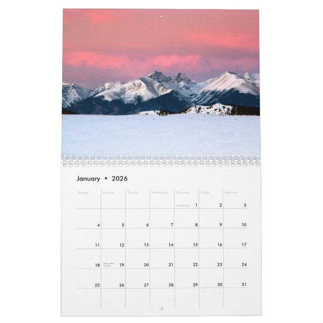 Colorado Kalender (Jan 2026)