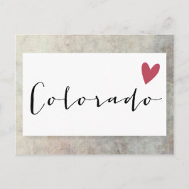 Colorado Kärlek Vykort