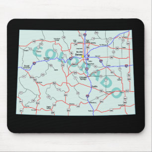 Colorado Karta Mousepad Musmatta