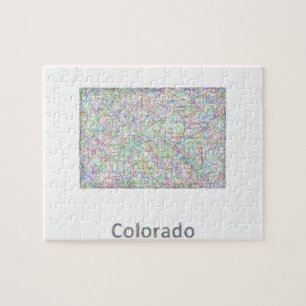 Colorado karta pussel
