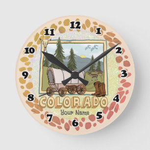 Colorado-klockan Rund Klocka