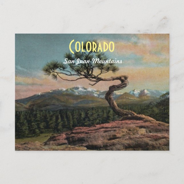 Colorado-kort Vykort (Framsida)