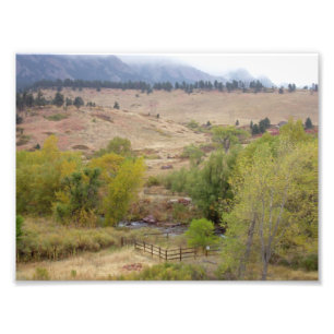 Colorado landskap arbeten fototryck