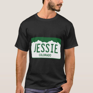 Colorado License Plate - Jessie T Shirt