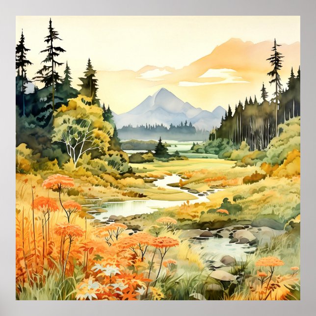 Colorado Ligcape Art Poster (Framsidan)