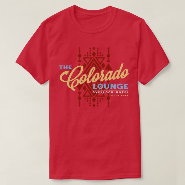Colorado Lounge vid översikten T Shirt (Design framsida)
