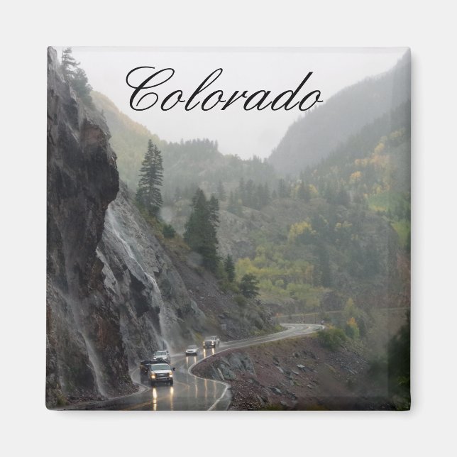 Colorado Million Dollar Highway Magnet (Framsidan)