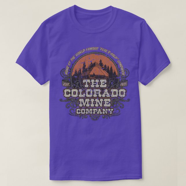 Colorado Mine Company T Shirt (Design framsida)