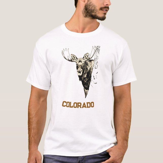 Colorado Moose t-shirt  (Framsida)