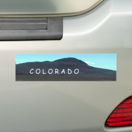 Colorado Mountain Bumper Sticker Bildekal
