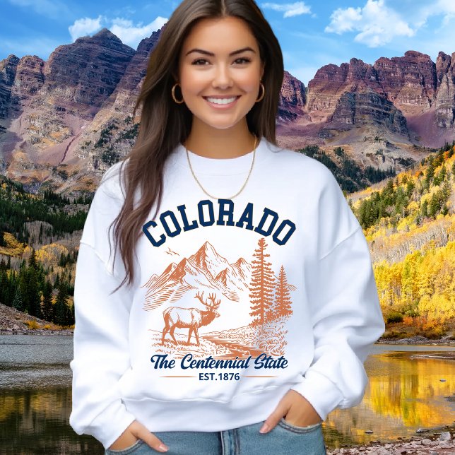 Colorado Mountain Deer Sweatshirt | Nature Lover  T Shirt (Skapare uppladdad)