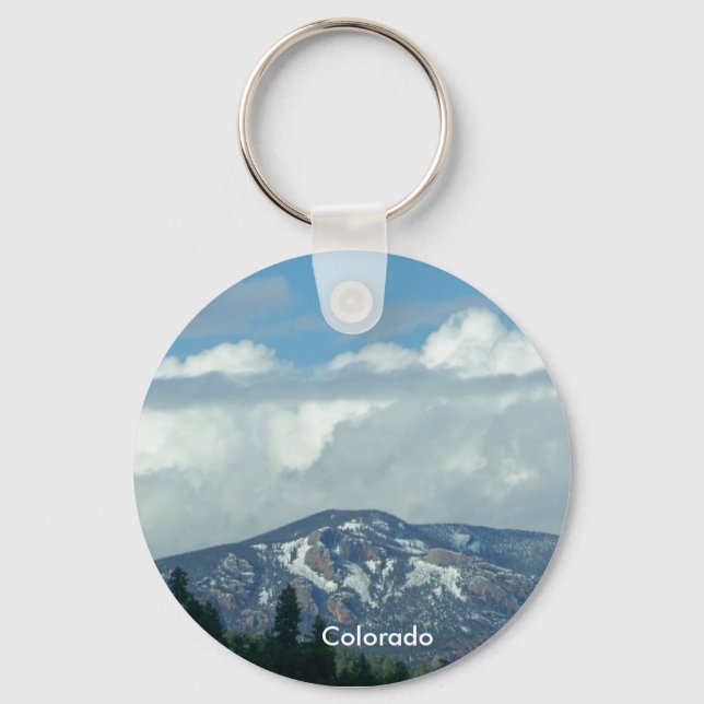 Colorado Mountain Keychain Nyckelring (Framsida)