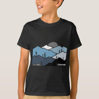 Colorado Mountain Outdoor Retro Ligcape T Shirt