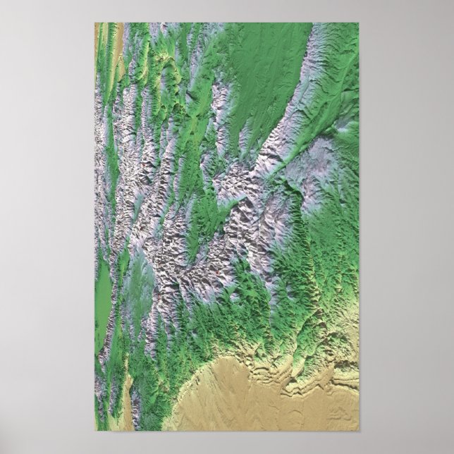Colorado Mountain Ranges Poster (Framsidan)