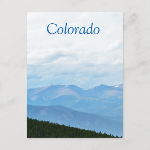 Colorado Mountain Scenery Vykort