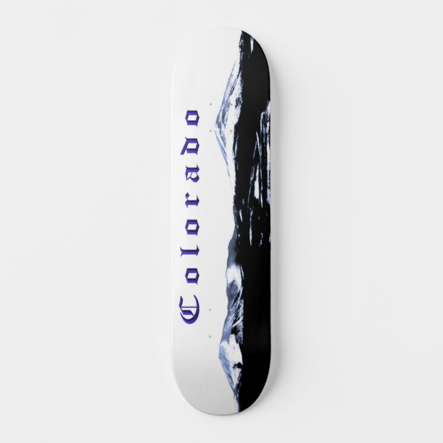 Colorado Mountain Skateboard Deck (Framsida)