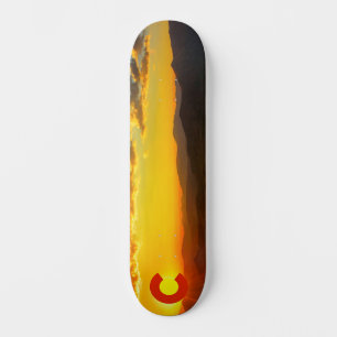 Colorado Mountain Sunset II Skateboarddäck Mini Skateboard Bräda 18,5 Cm