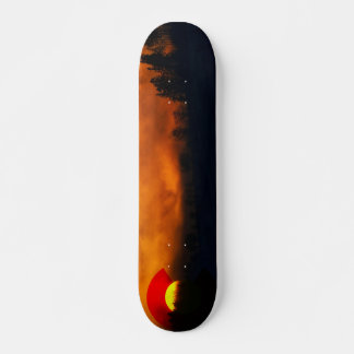 Colorado Mountain Sunset Mini Skateboard Bräda 18,5 Cm