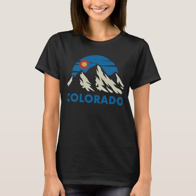 Colorado Mountain T Shirt (Framsida)