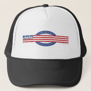 Colorado Mountain USA flagga Keps
