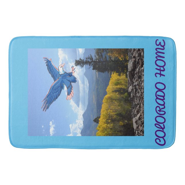 Colorado Mountain Wildlife National Park Eagle Badrumsmatta (Framsidan)