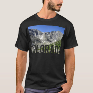Colorado Mountains Baseball Sleeve T Shirt
