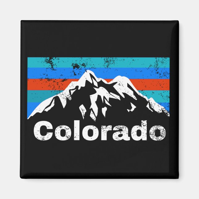 Colorado Mountains Magnet (Framsidan)