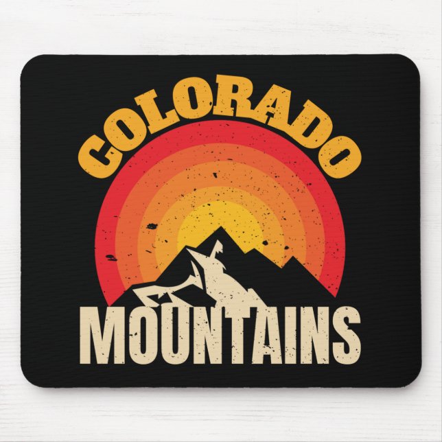 Colorado Mountains Musmatta (Framsidan)