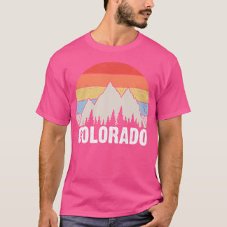 Colorado Mountains Nature Hiking Climbing T Shirt