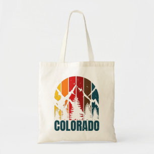 Colorado Mountains Retro Tygkasse