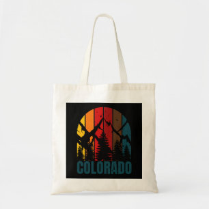 Colorado Mountains Retro Tygkasse