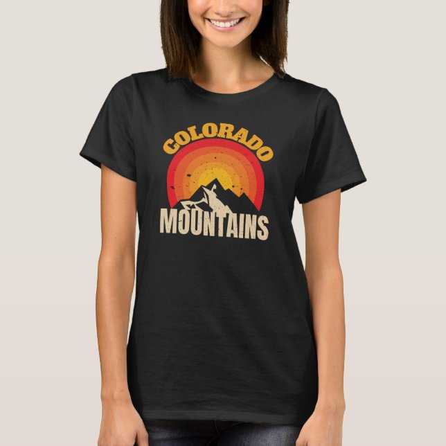 Colorado Mountains T-Shirt (Framsida)