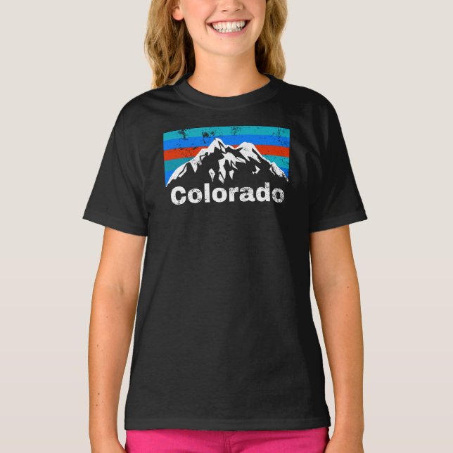 Colorado Mountains T-Shirt (Framsida)