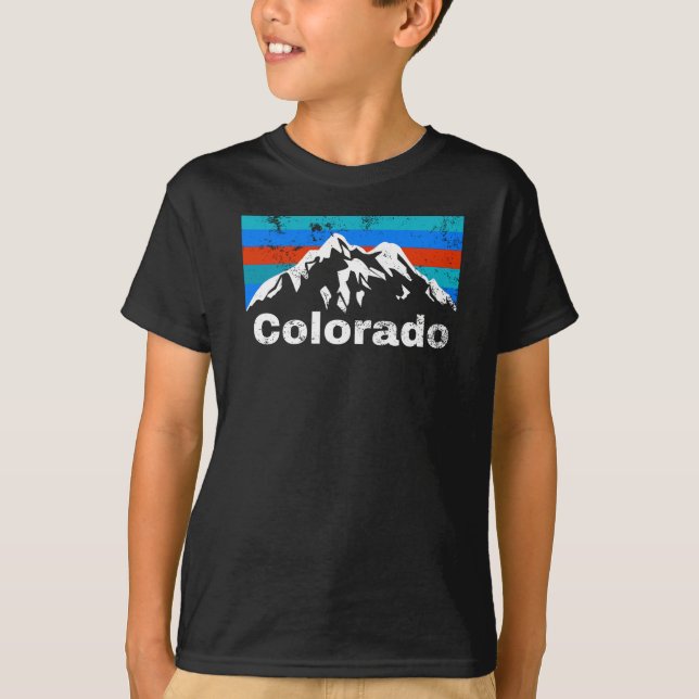 Colorado Mountains T-Shirt (Framsida)