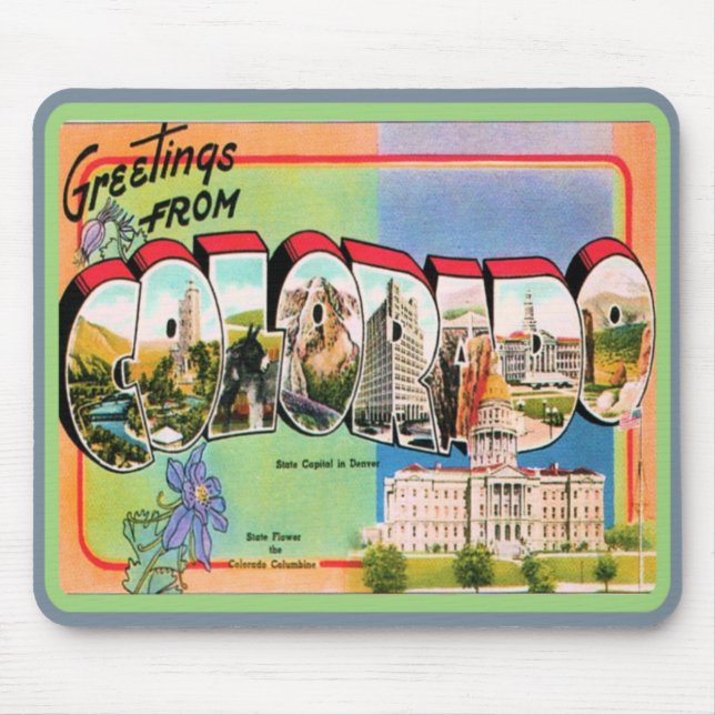 "Colorado" Mousepad Musmatta (Framsidan)