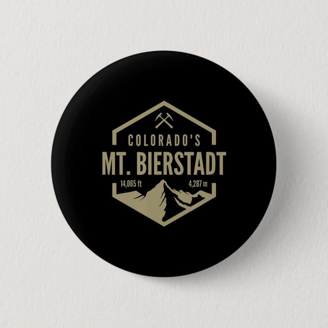 Colorado Mt Bierstadt Knapp (Framsida)