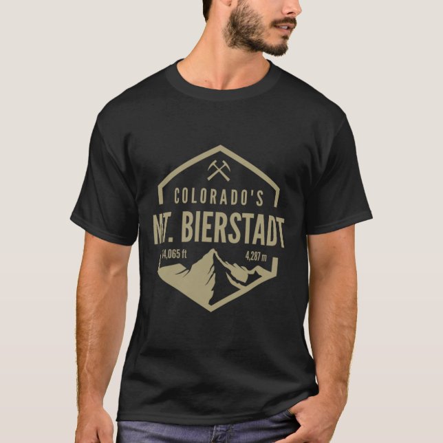 Colorado Mt. Bierstadt  T Shirt (Framsida)