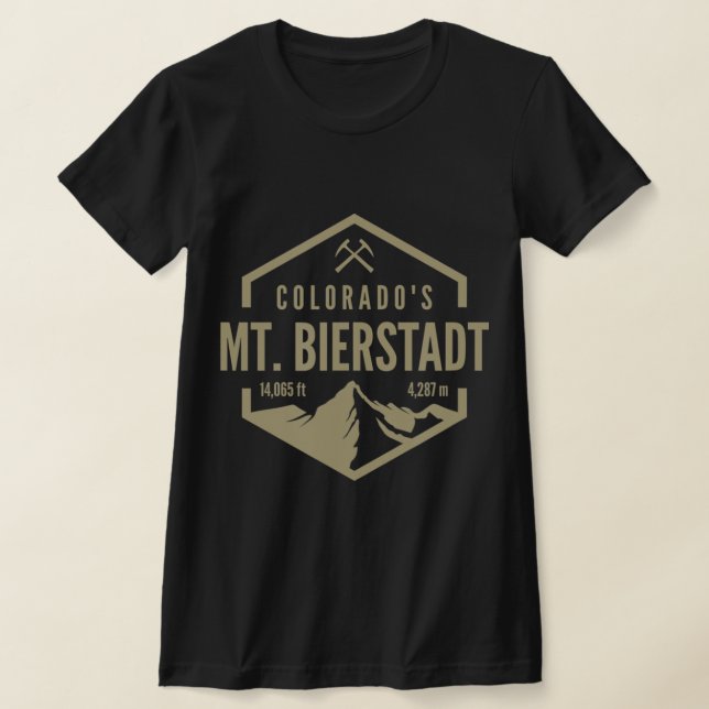Colorado Mt Bierstadt T Shirt (Laydown)