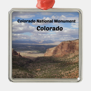 Colorado National Monument, CO Julgransprydnad Metall